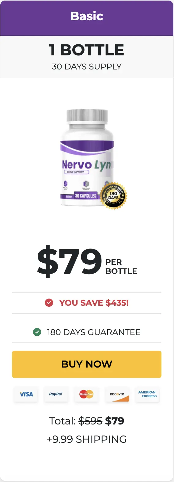 NervoLyn 1 Bottle
